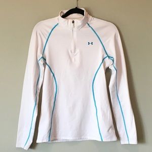 Under Armour Quarter Zip Pull Over Size Medium